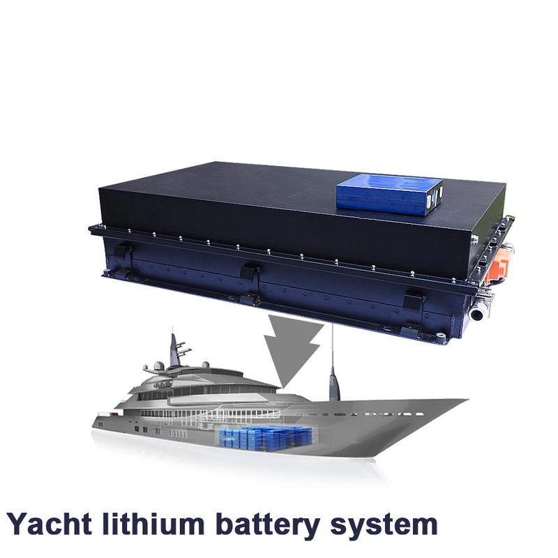 浩博768V600Ah动力电池包460kWh磷酸铁锂电池定制港口拖轮电源