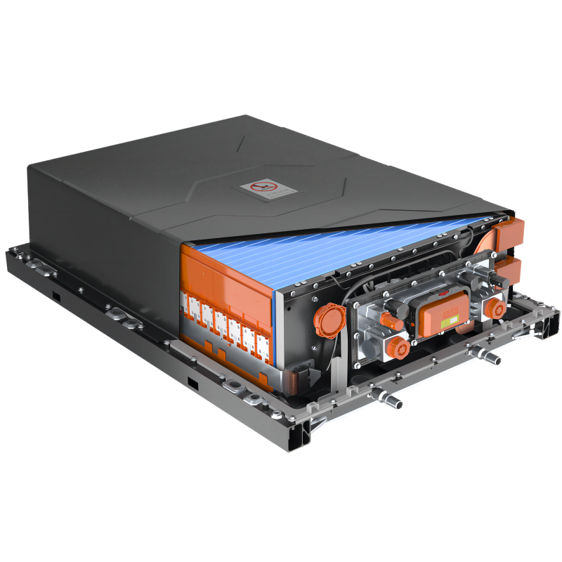 浩博384V400Ah动力电池包150kWh磷酸铁锂电池定制海警巡逻艇电源